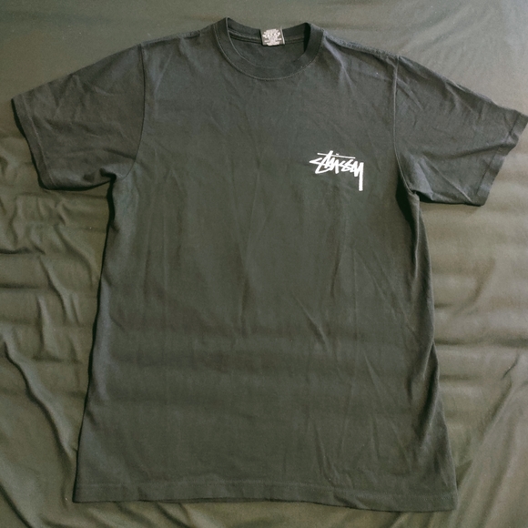 Stussy Diced Black Tee - Picture 2 of 4